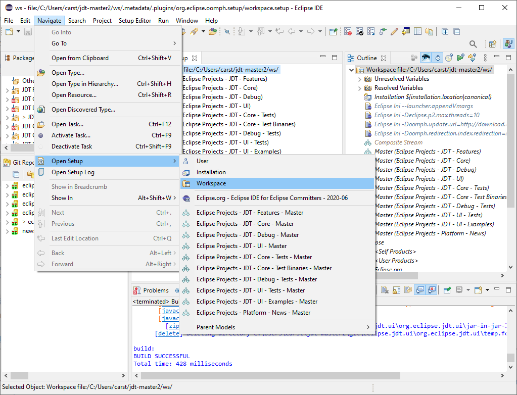 ScreenshotOOMP11 navigatesetupworkspace.png